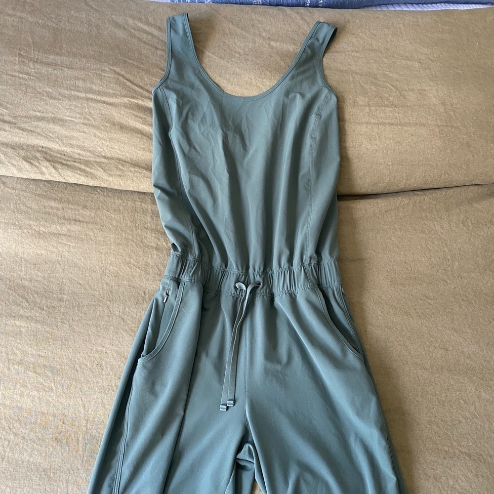 Patagonia Fleet Romper in Green